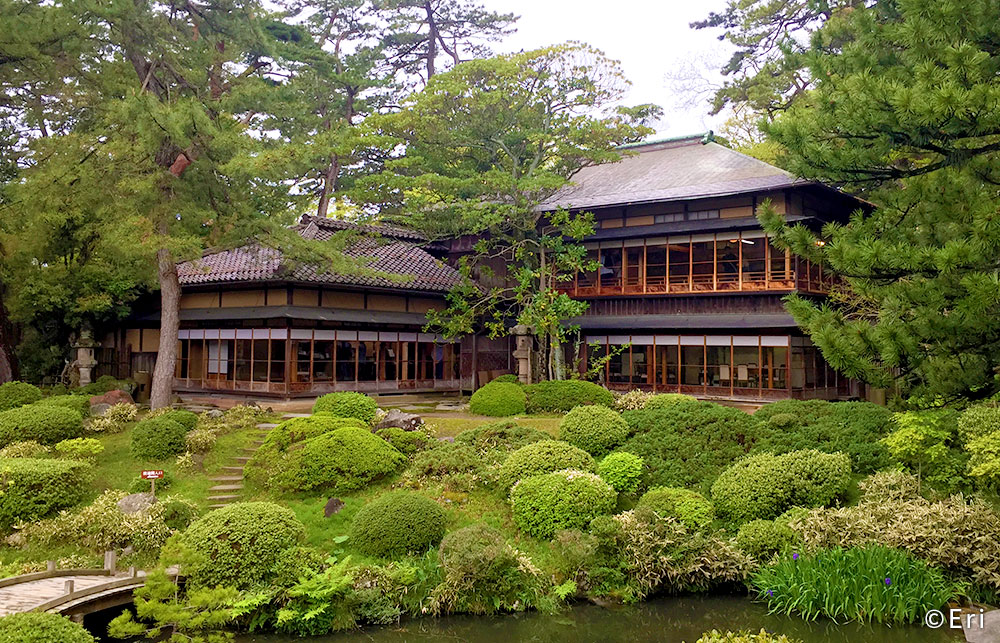 本間美術館隣の別荘