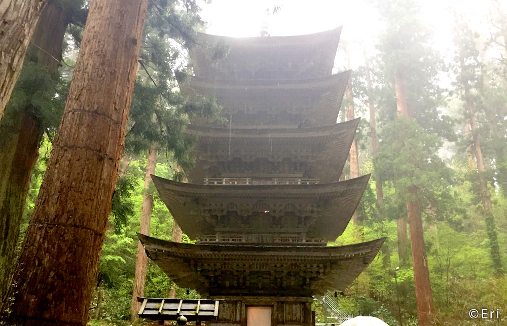 羽黒山 五重の塔